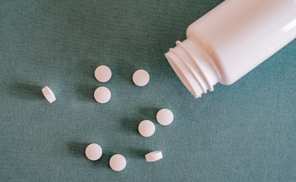 Opakowanie z suplementami diety